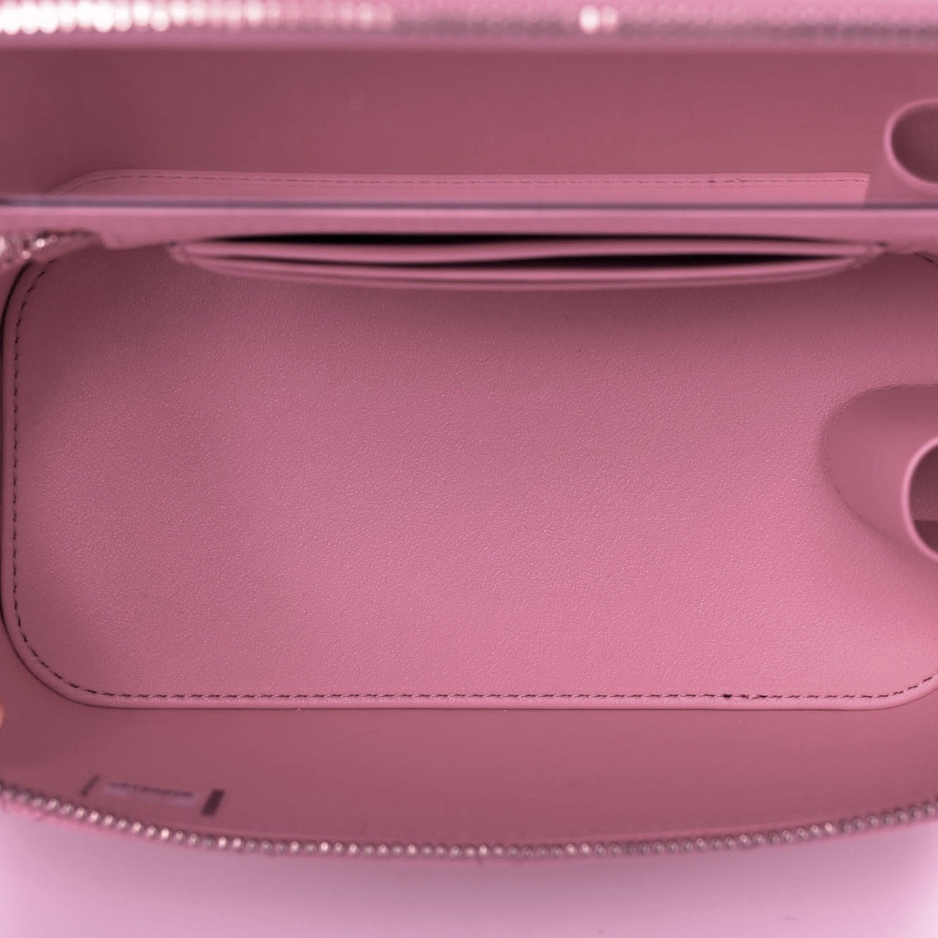 Caviar Quilted Pick Me Up Vanity Case Pink