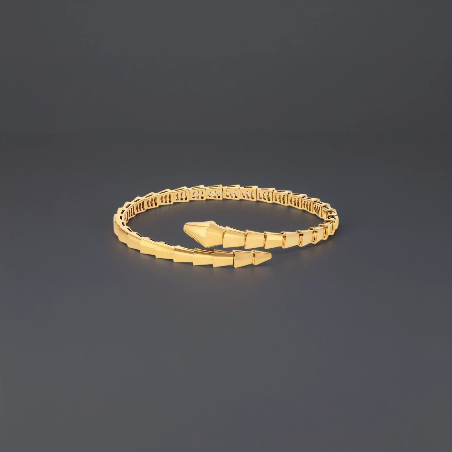 18K Yellow Gold Serpenti Viper Bracelet