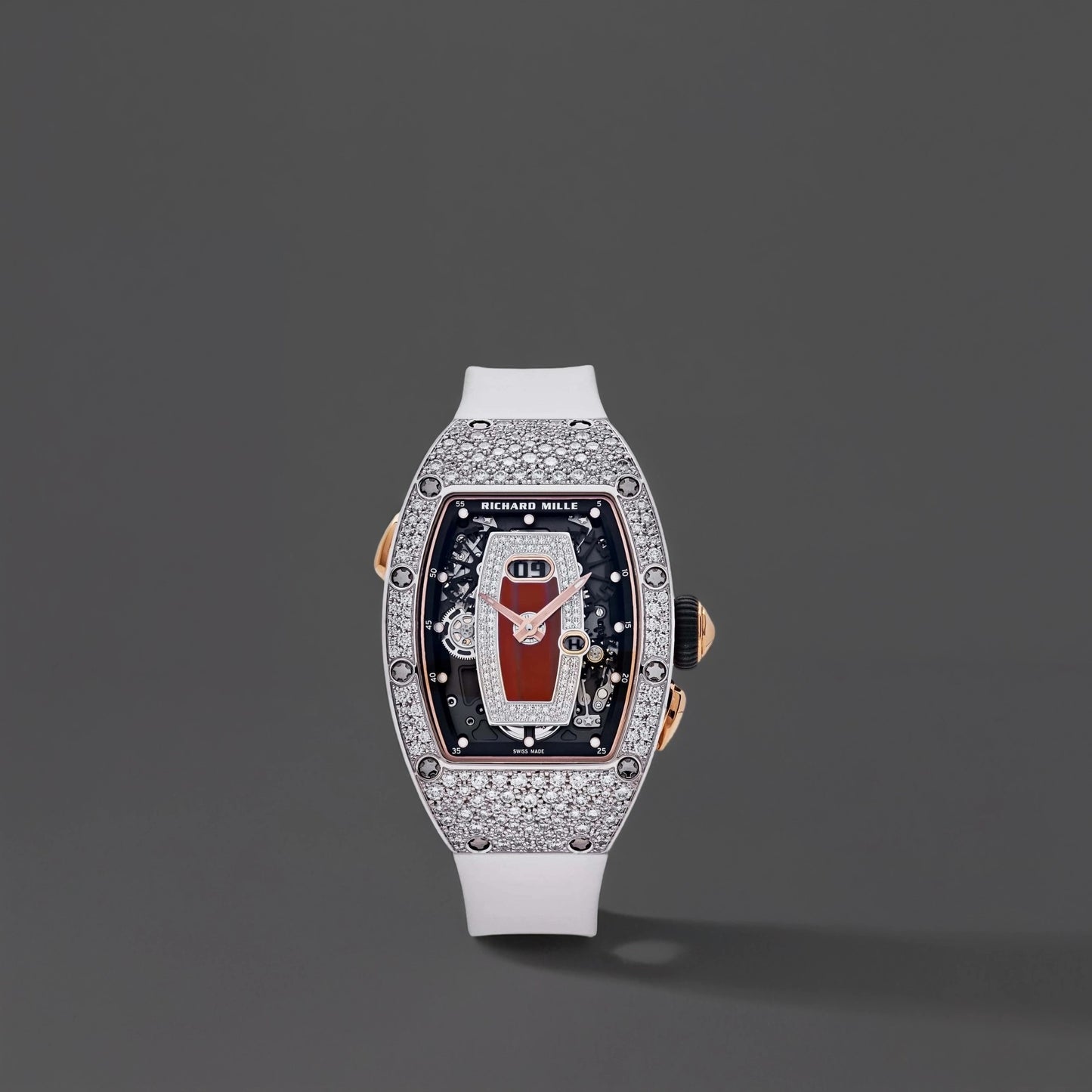 Richard Mille RM 037 White Gold Snow Diamond