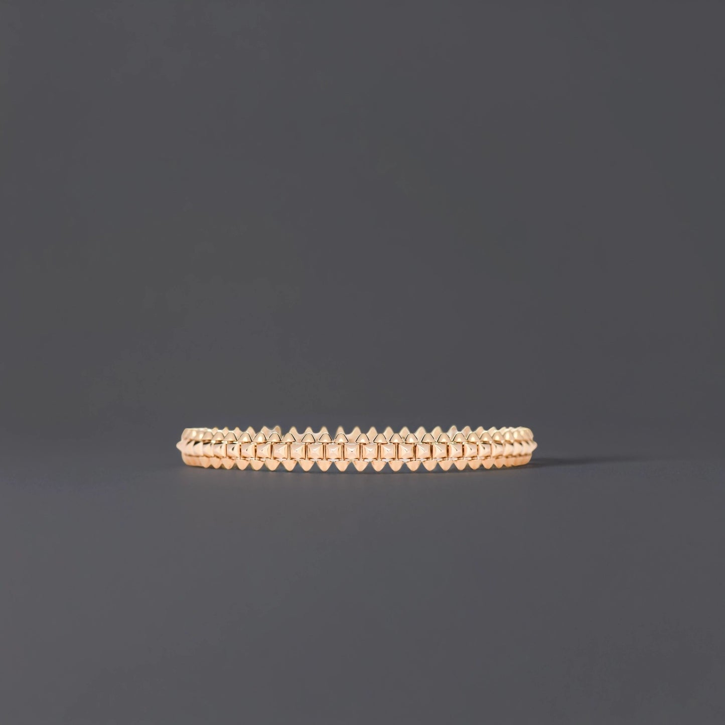 18K Pink Gold Small Clash De Cartier Bracelet 15