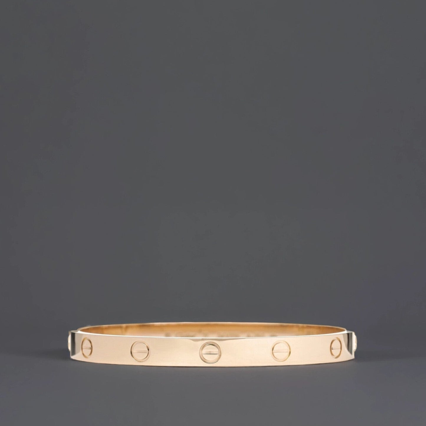 18K Yellow Gold LOVE Bracelet 17