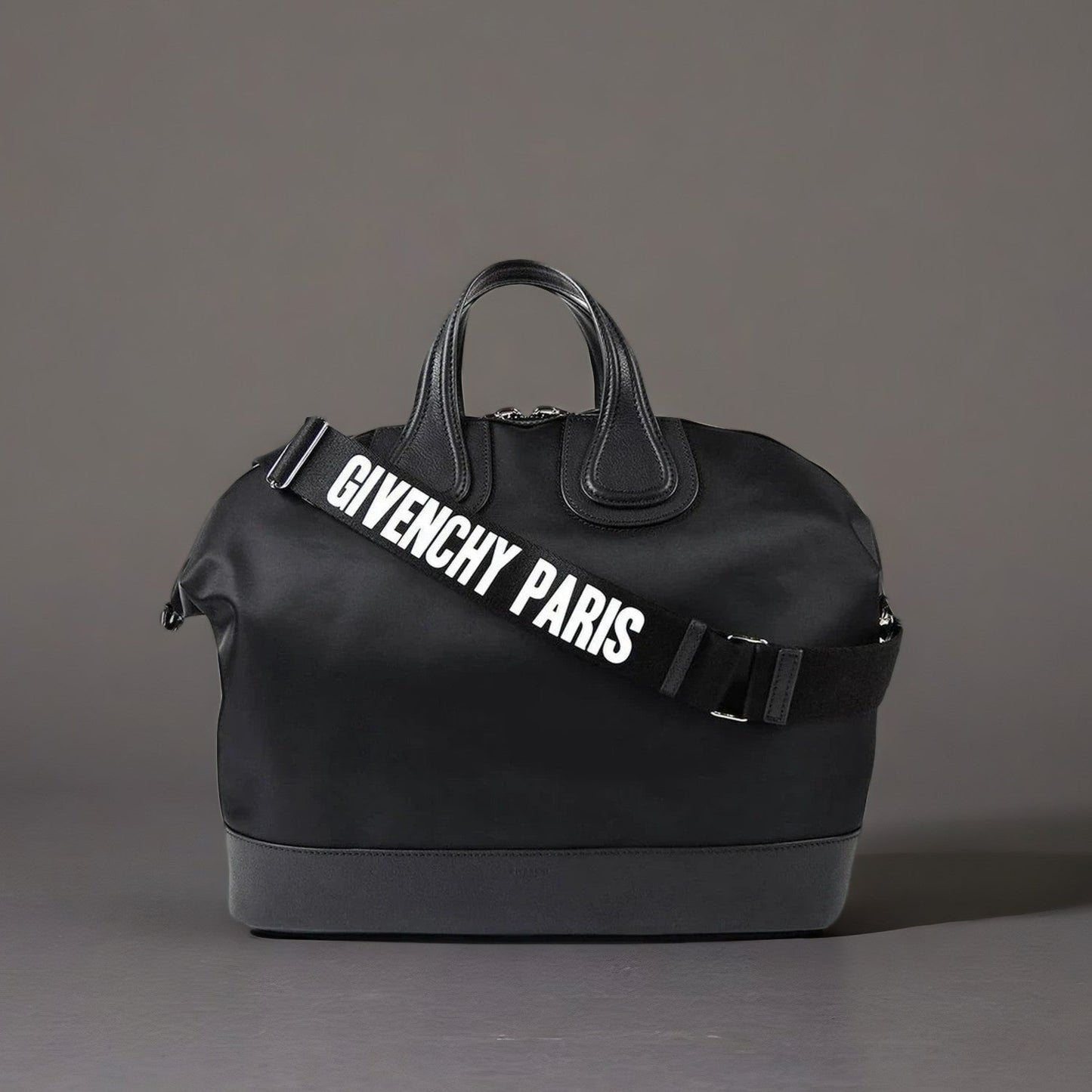 Givenchy Nightingale Small Model Handbag In Black Leather