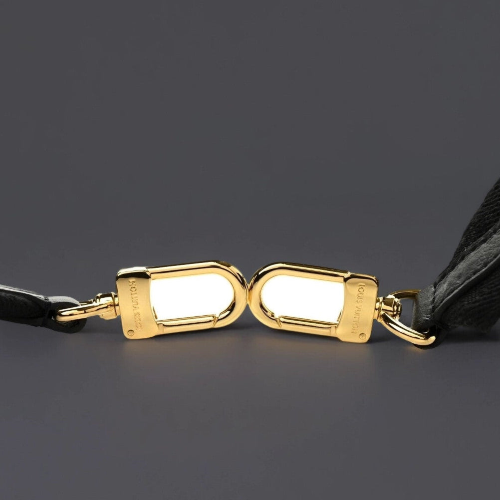 Monogram Multi Pochette Accessories Shoulder Strap Black