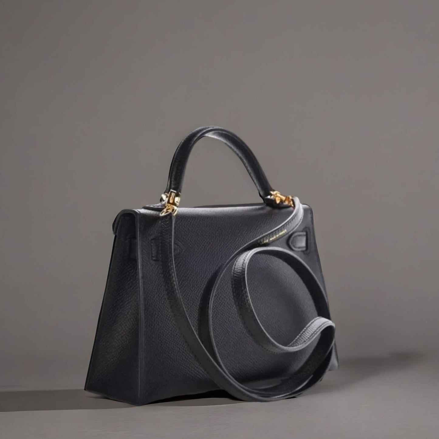 Epsom Mini Kelly Sellier 20 Black