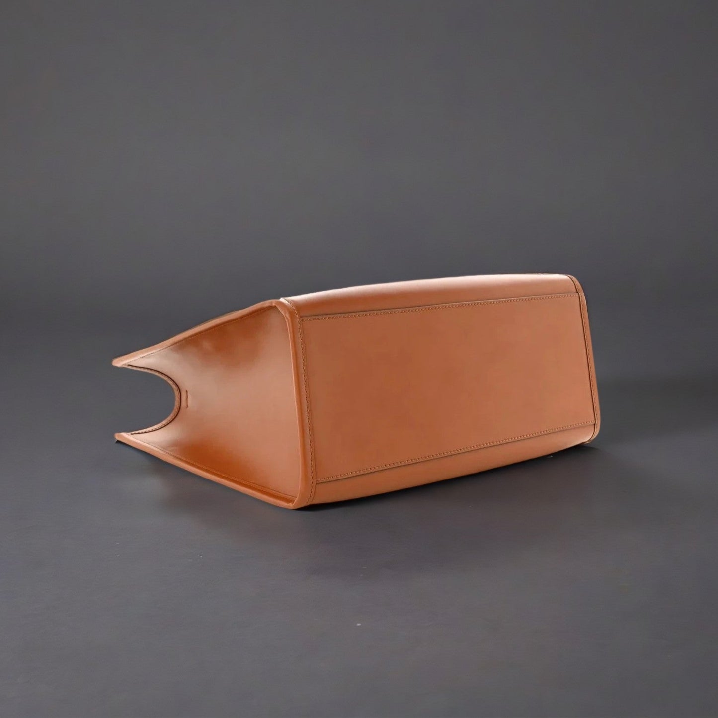 Vitello King Plexiglass Medium Fendi Sunshine Shopper Tote Cuoio