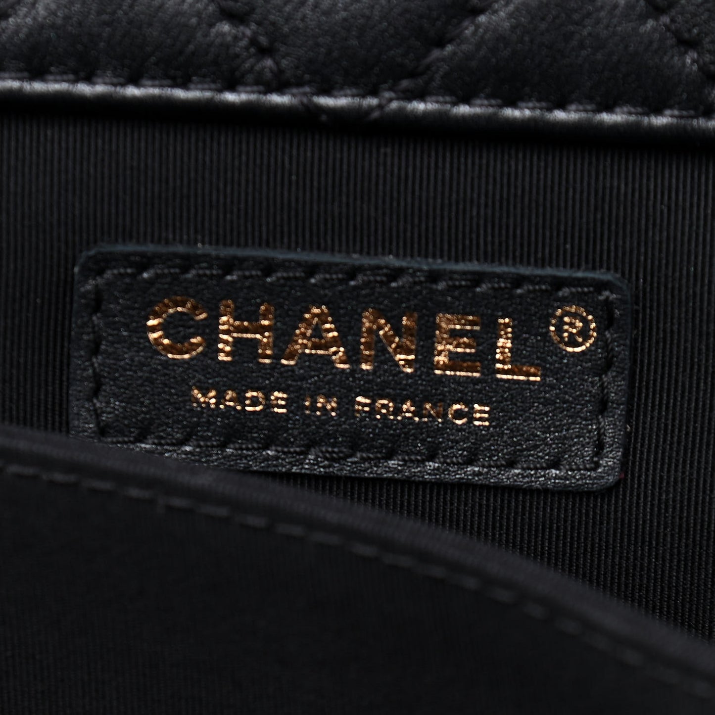 Calfskin Quilted XXL Travel Flap Bag Black