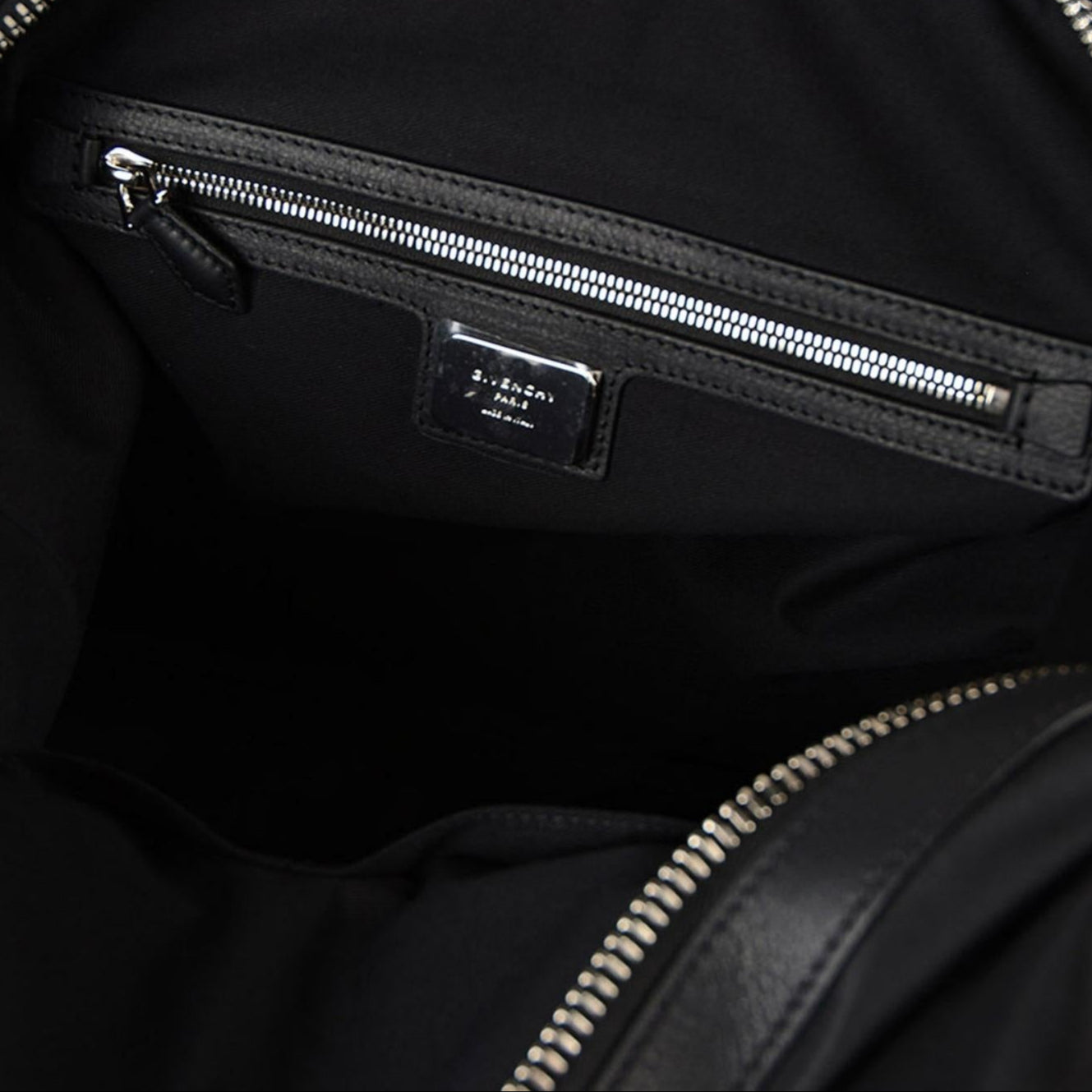 Givenchy Nightingale Small Model Handbag In Black Leather