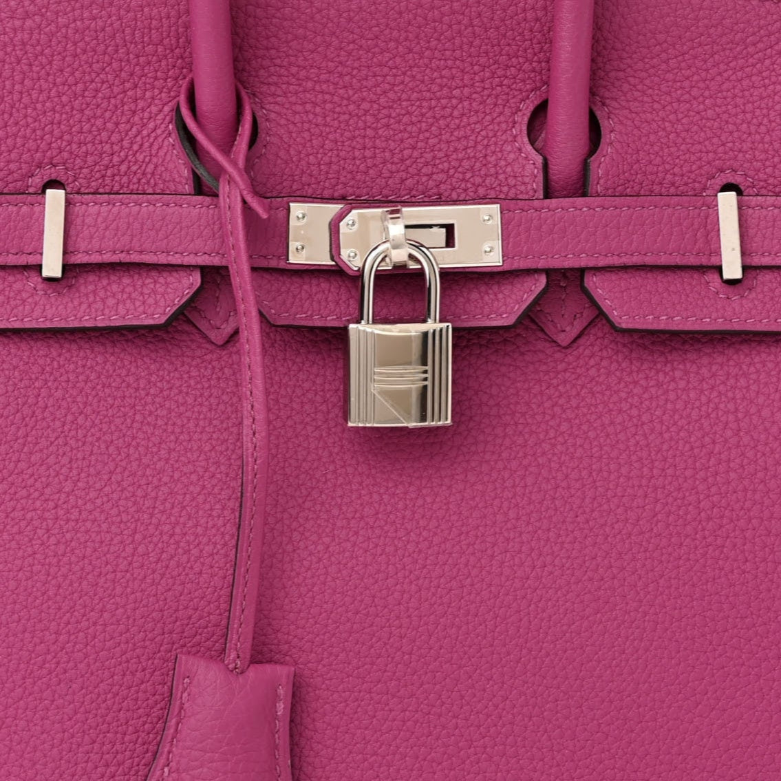 Togo Birkin 30 Rose Pourpre