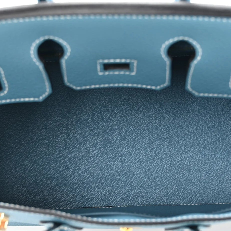 Togo Birkin 25 New Blue Jean