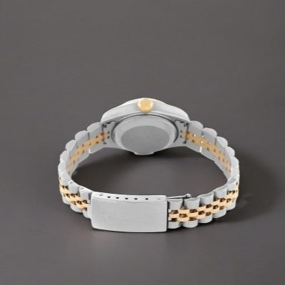 Rolex Datejust 26mm Steel Yellow Gold Slate Diamond Dial  Watch