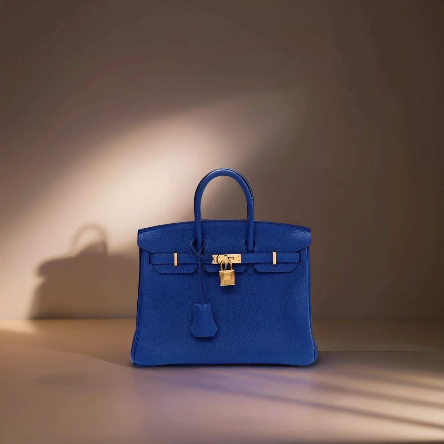 Togo Birkin 25 Bleu Royal