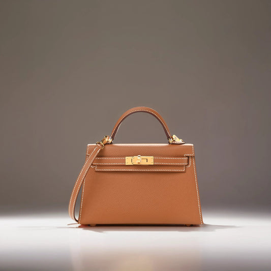 Epsom Horseshoe Mini Kelly Sellier 20 Gold