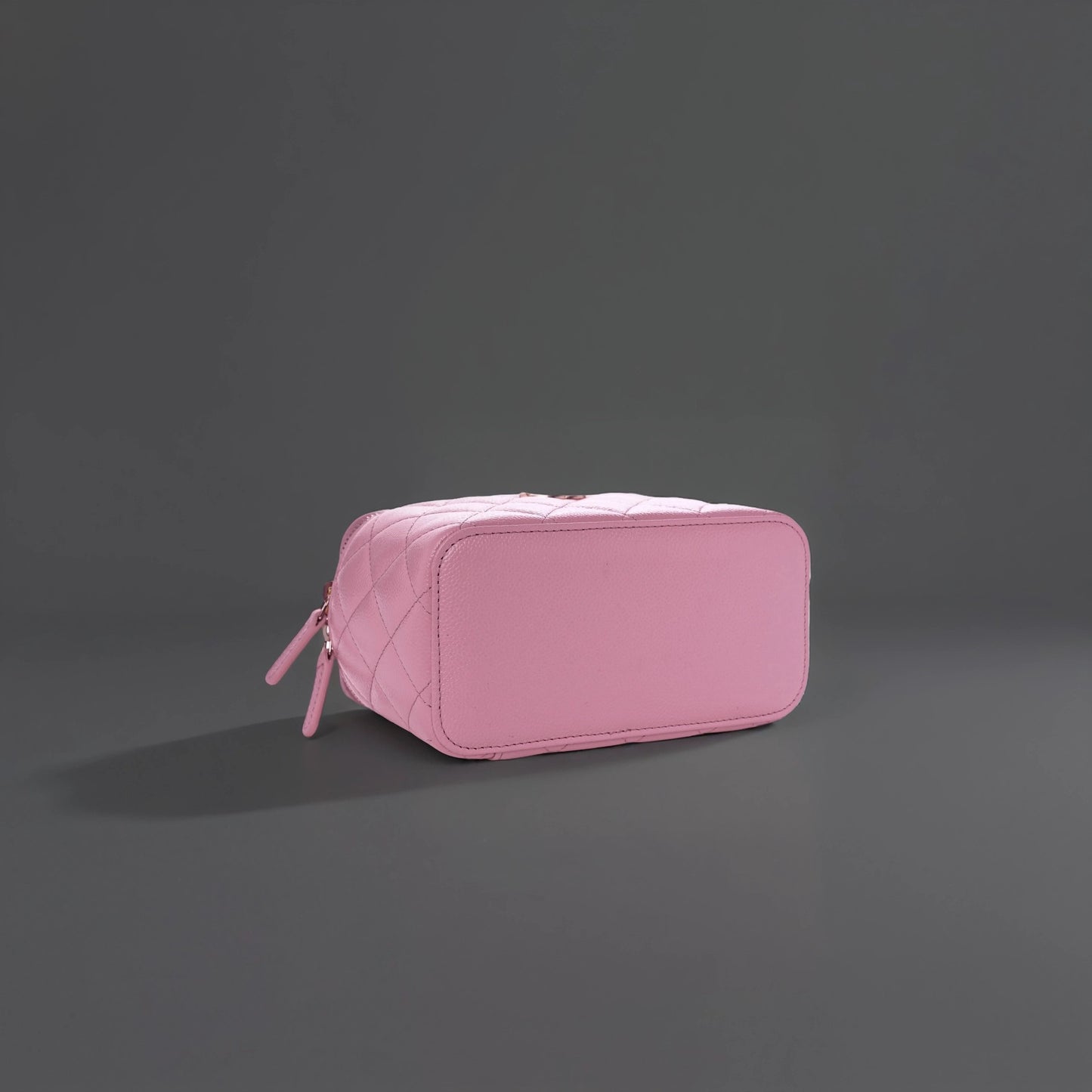 Caviar Quilted Pick Me Up Vanity Case Pink