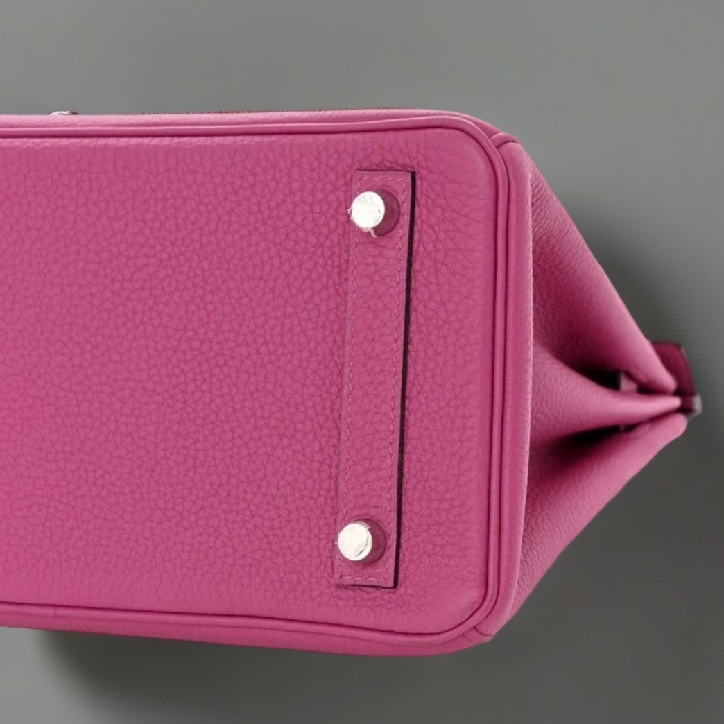 Togo Birkin 30 Rose Pourpre