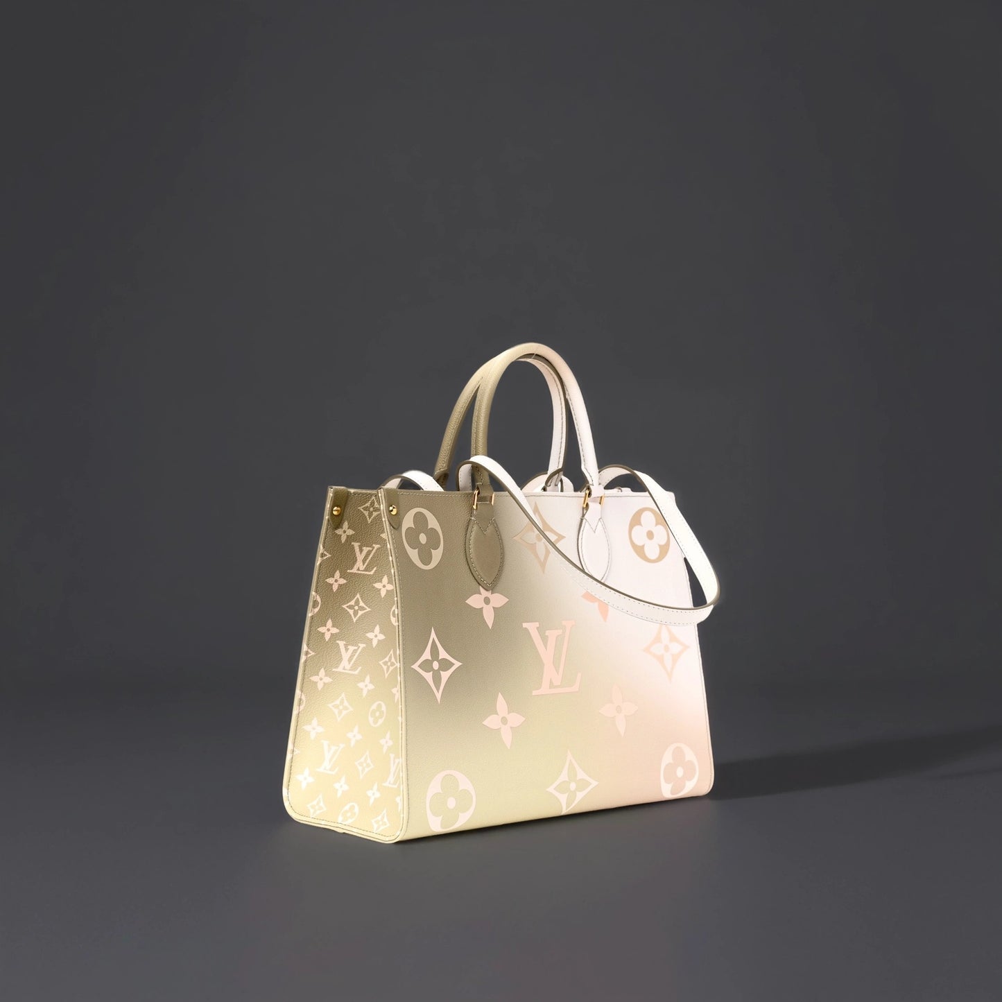 Monogram Giant Spring In The City OnTheGo MM Sunset Kaki