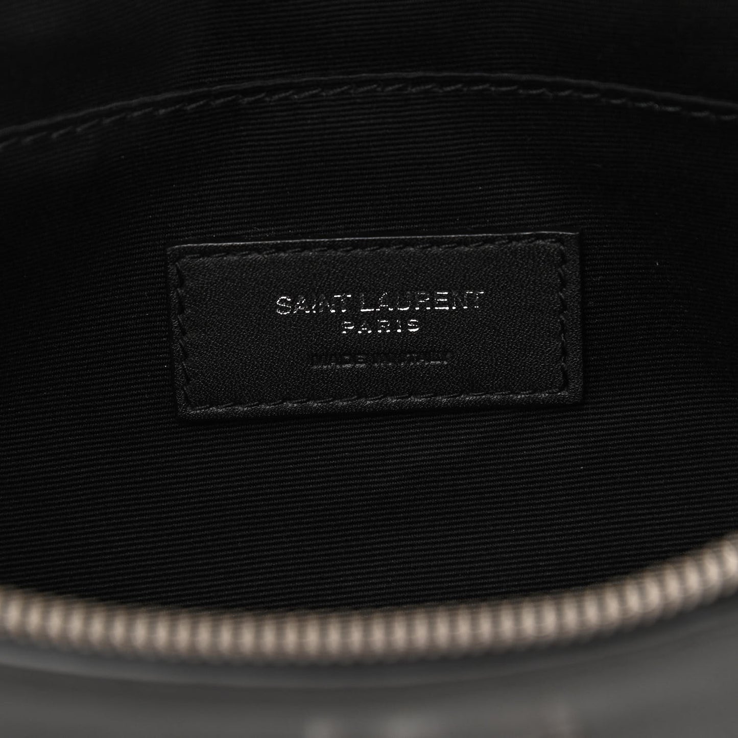 Calfskin Monogram Belt Bag Black