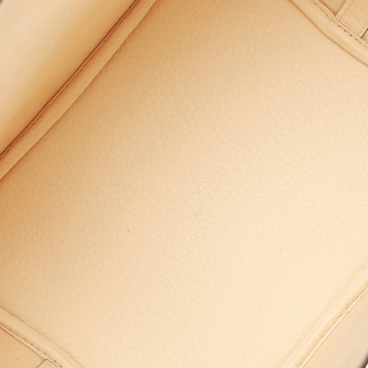 Taurillon Clemence Picotin Lock 22 MM Nata