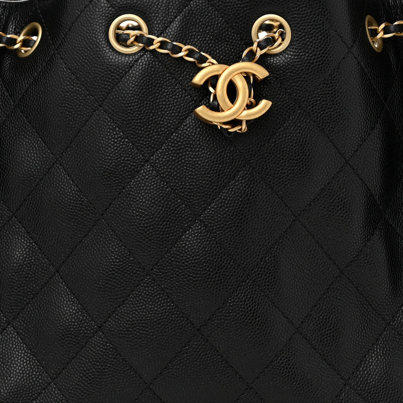 Caviar Quilted Small Chanel 25 Handbag Black