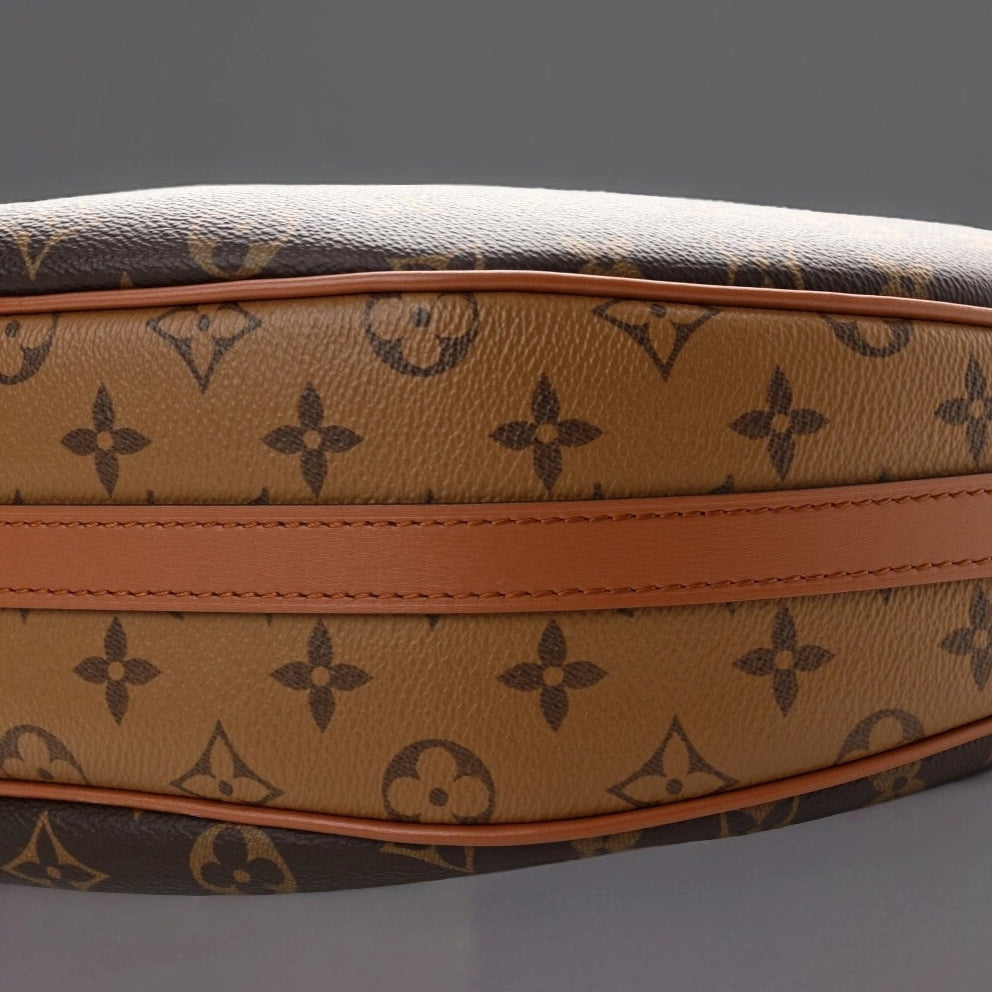 Reverse Monogram Loop Hobo