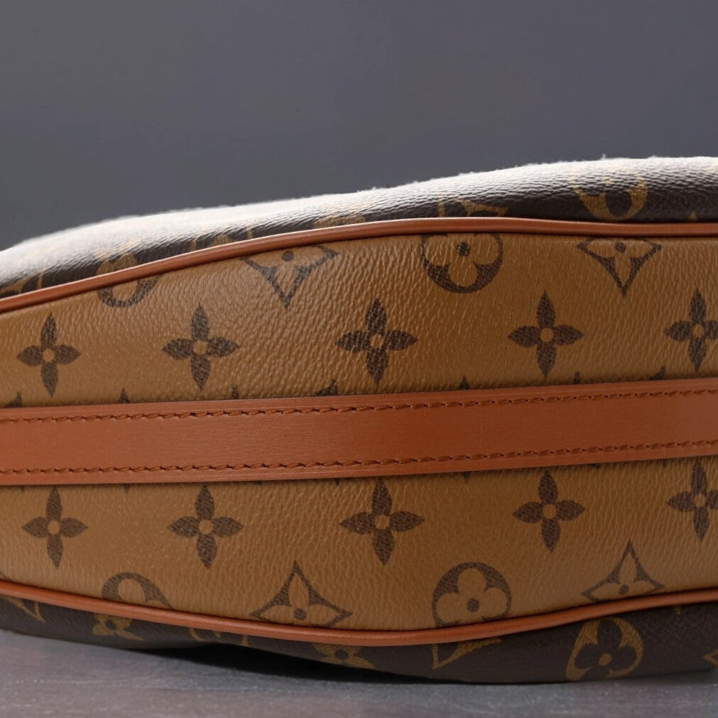 Reverse Monogram Loop Hobo