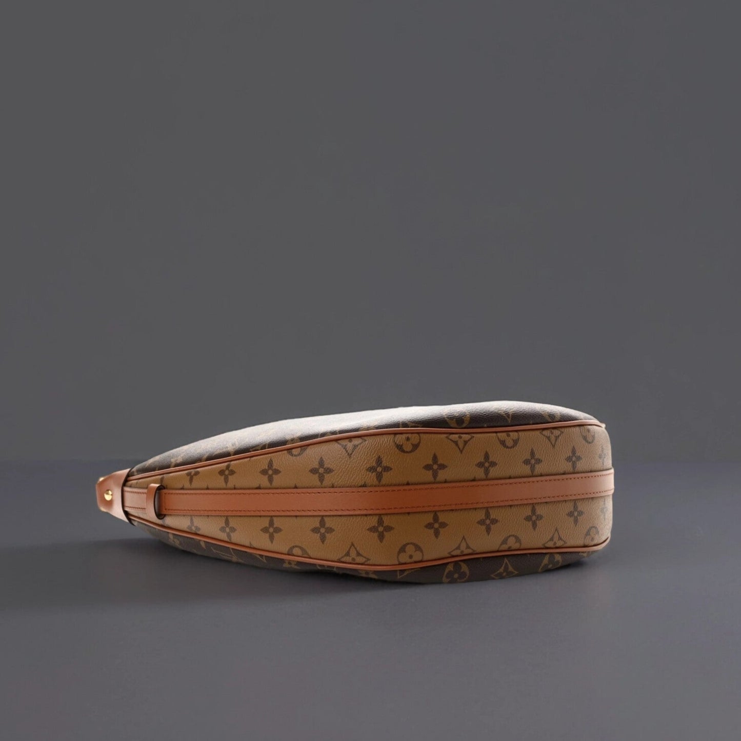 Reverse Monogram Loop Hobo