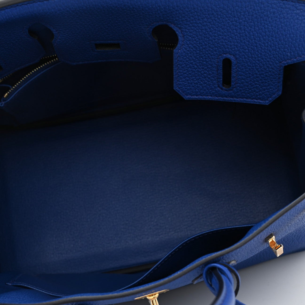 Togo Birkin 25 Bleu Royal