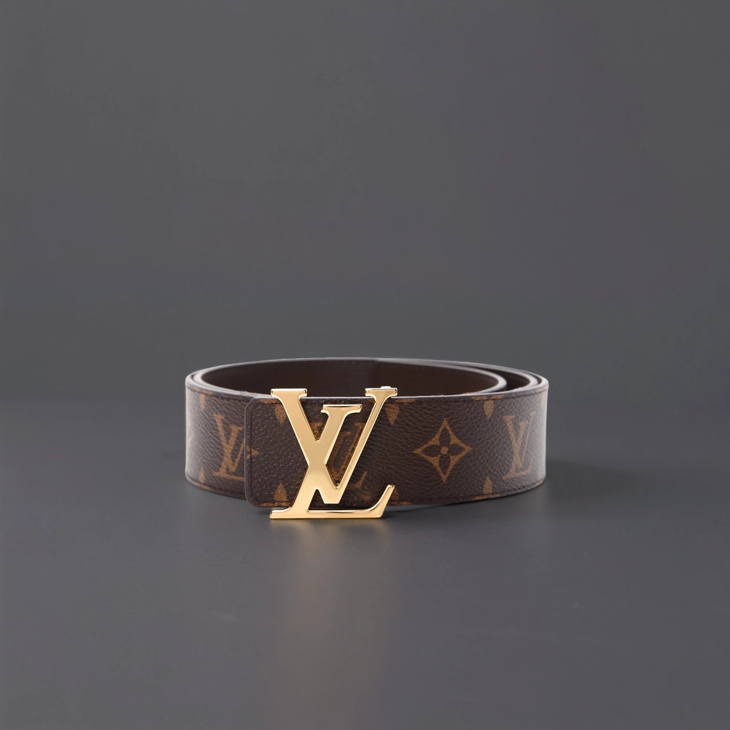 Monogram 40mm LV Initiales Belt 95 38 black