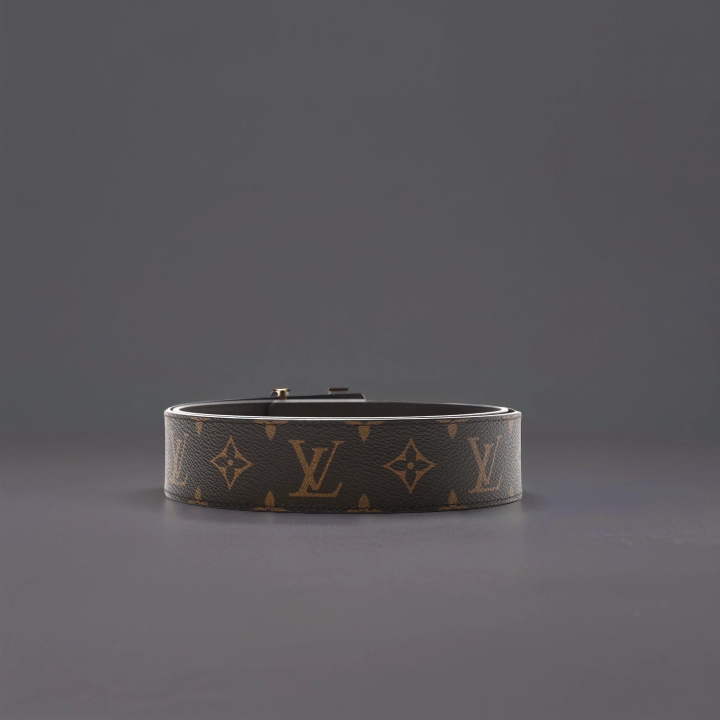 Monogram 40mm LV Initiales Belt 90 36 black