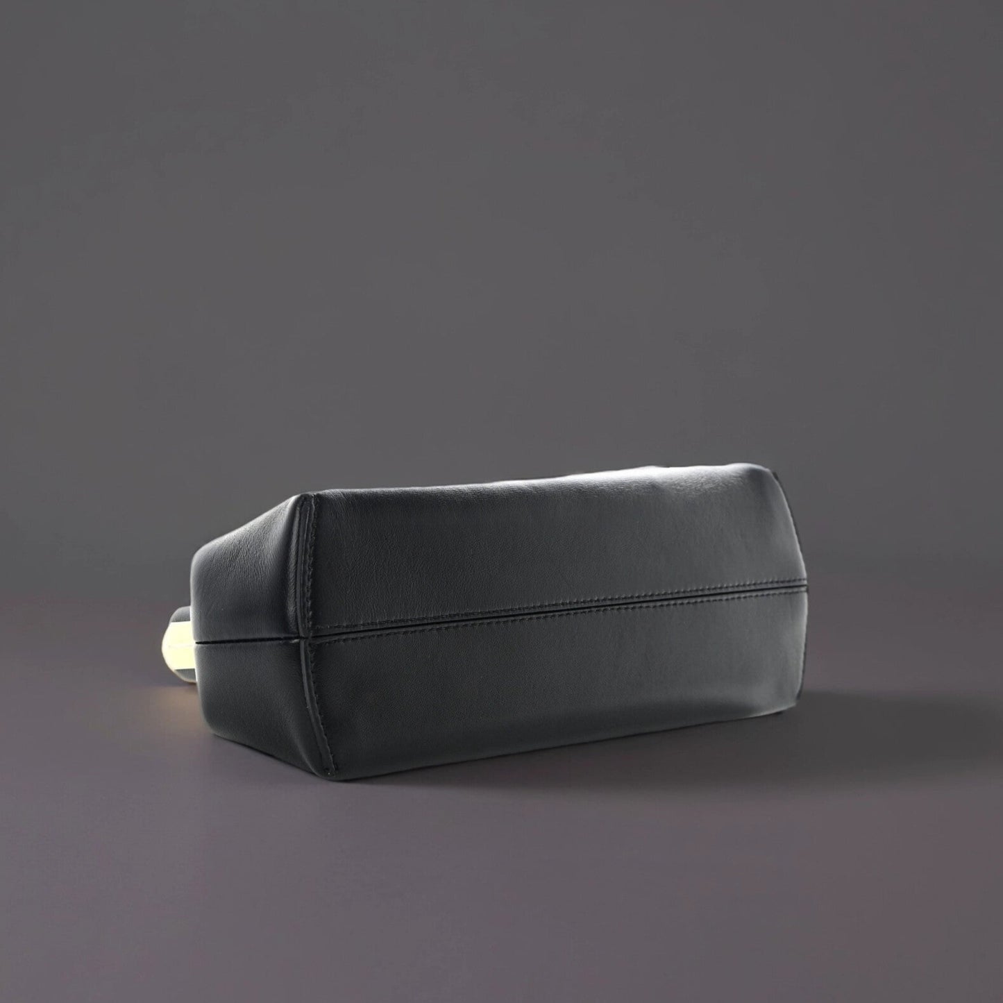 Shiny Nappa Small Fendi First Black