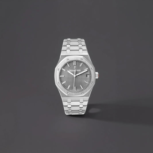 audemars Piguet Royal Oak Grey Dial Steel Watch