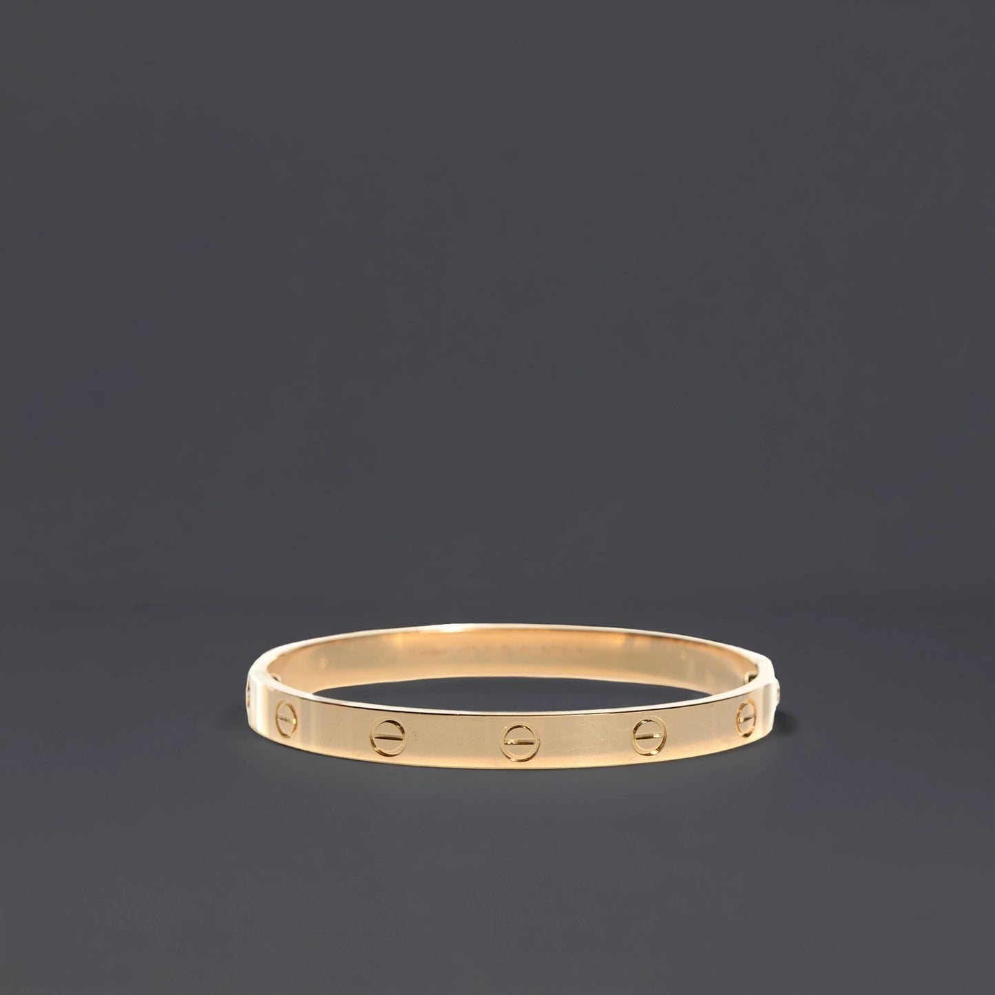 18K Yellow Gold LOVE Bracelet 17
