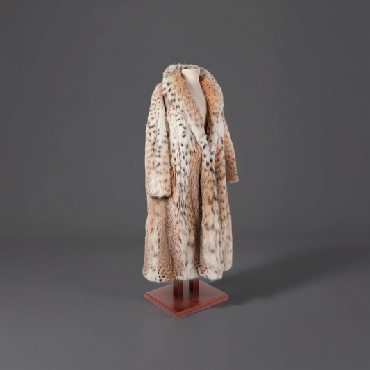 Lynx Fur Oversized Coat