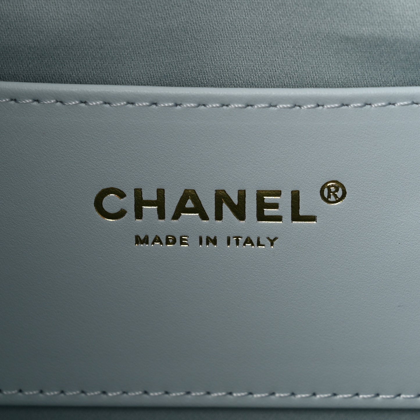 Caviar Quilted Small Chanel 25 Handbag Light Blue