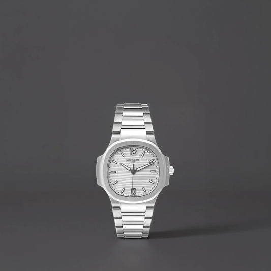 Patek Philippe Nautilus Midsize Steel Silver Dial Watch