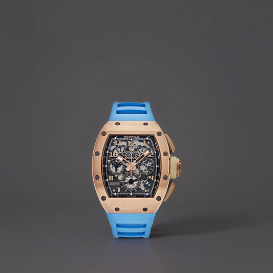 Richard Mille RM 011 Felipe Massa Automatic Flyback Chronograph Ivory Rose Gold