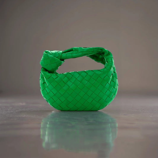 Nappa Intrecciato Mini Jodie Grass