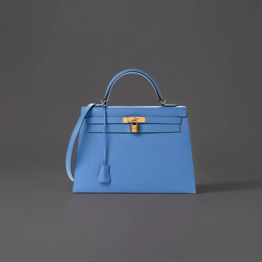 Epsom Kelly Sellier 25 Bleu Paradis