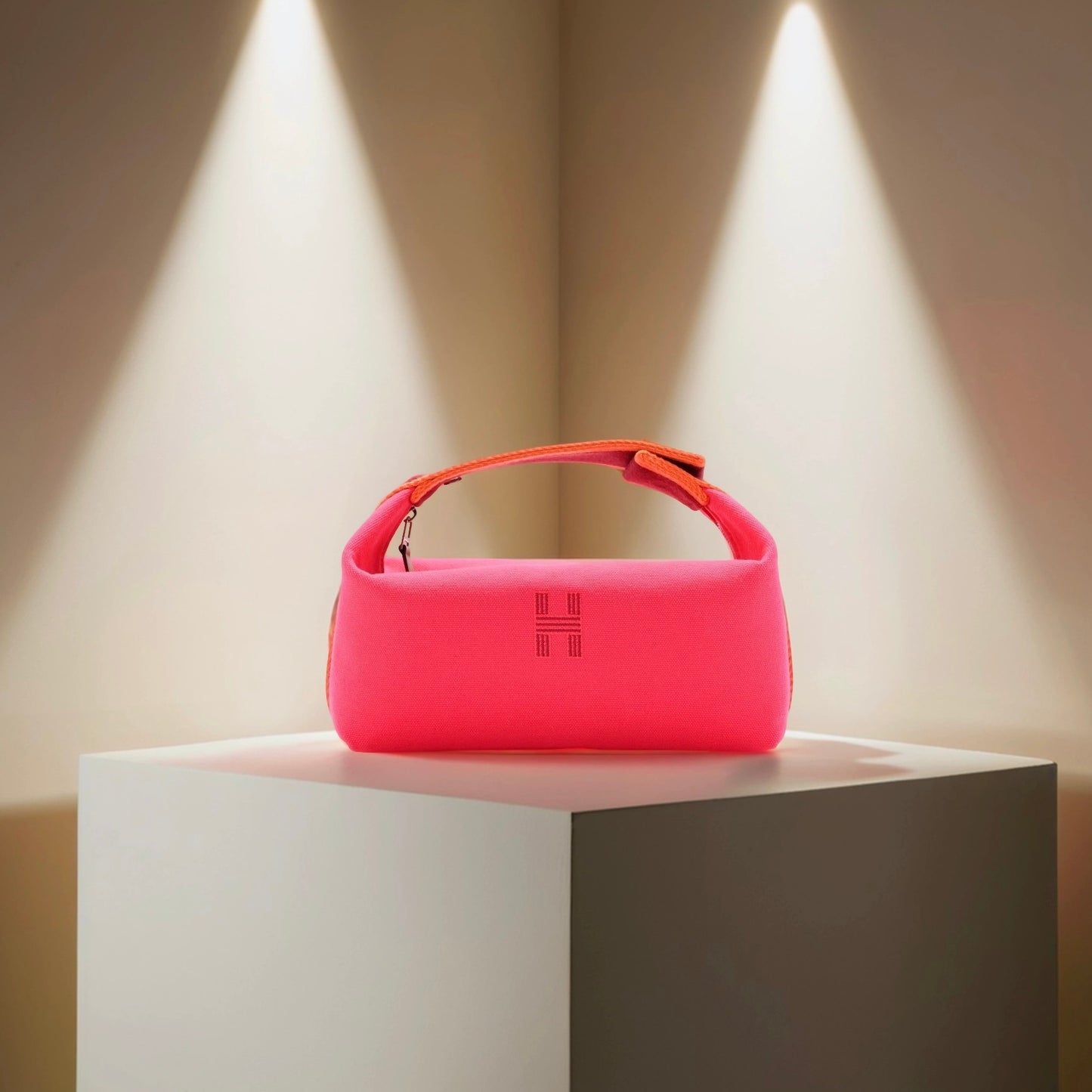 Canvas Small Bride-A-Brac Pouch Hibiscus