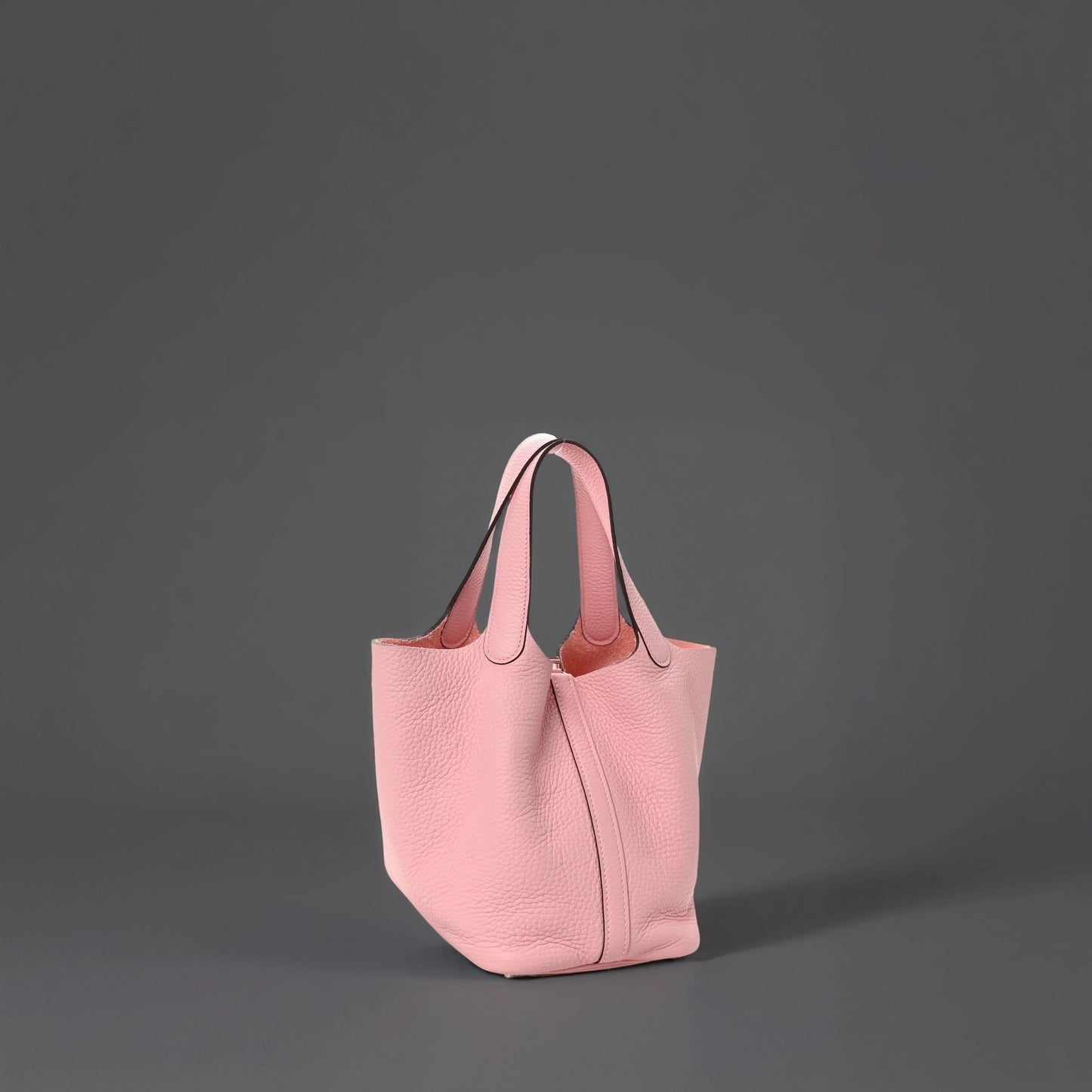 Taurillon Clemence Picotin Lock 18 PM Rose Sakura