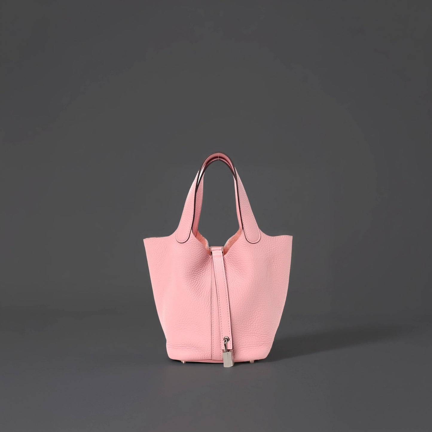 Taurillon Clemence Picotin Lock 18 PM Rose Sakura