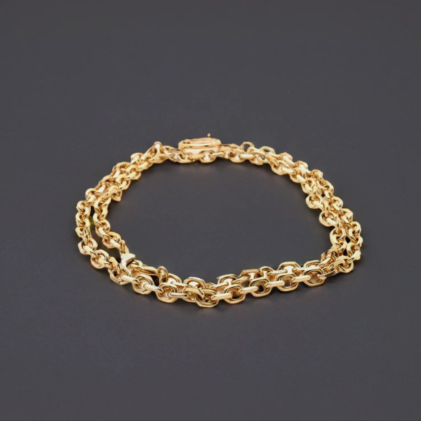 Metal Pochette Coussin Chain Strap Gold