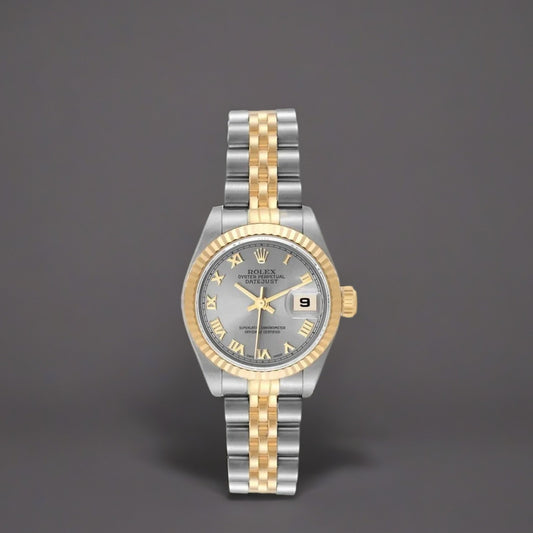 Rolex Datejust Midsize 31 Steel Yellow Gold Diamond Ladies Watch