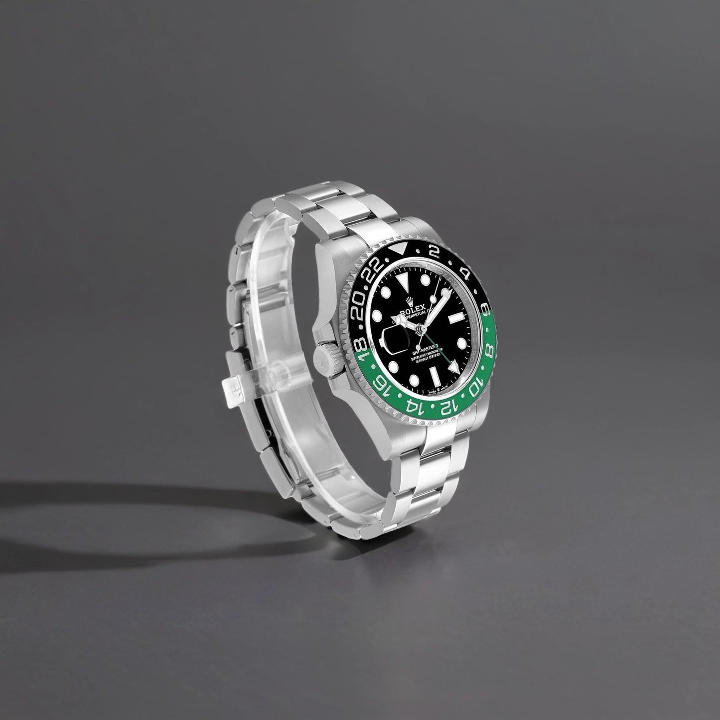 Rolex GMT Master II Black Green Bruce Wayne Bezel Mens Watch