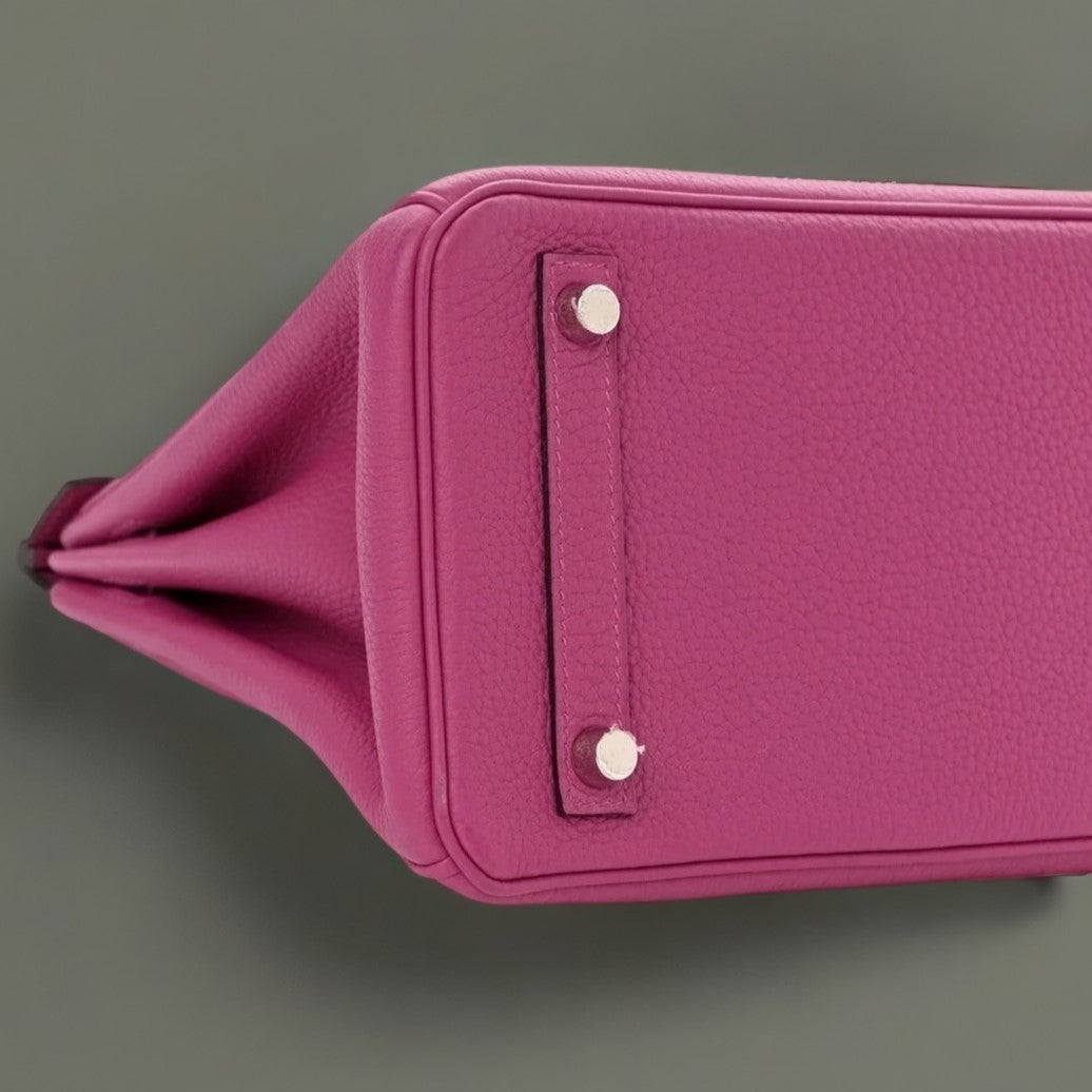 Togo Birkin 30 Rose Pourpre