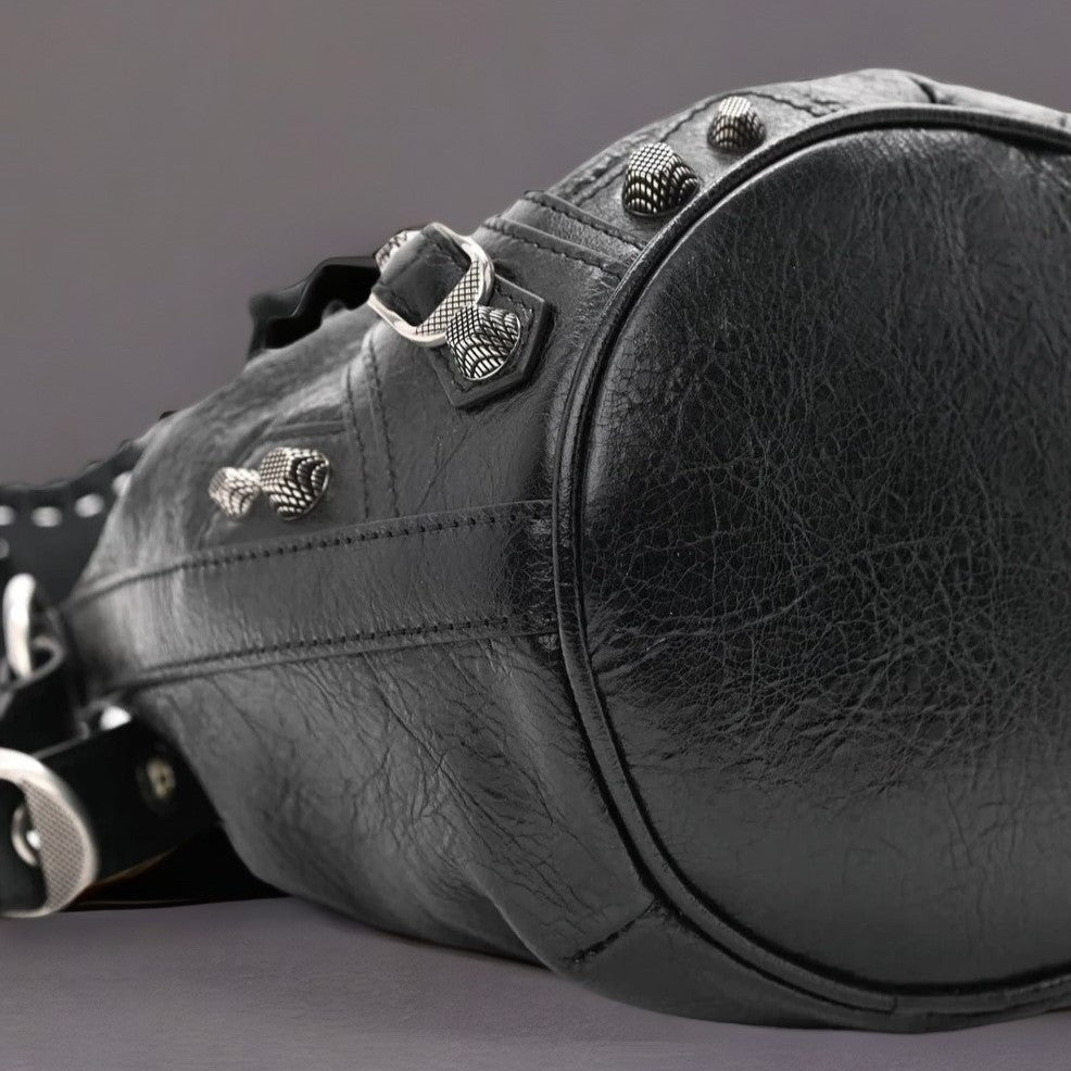 Agneau Arena Le Cagole Bucket Bag XS Black