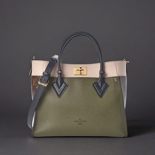 Calfskin Monogram On My Side Laurier