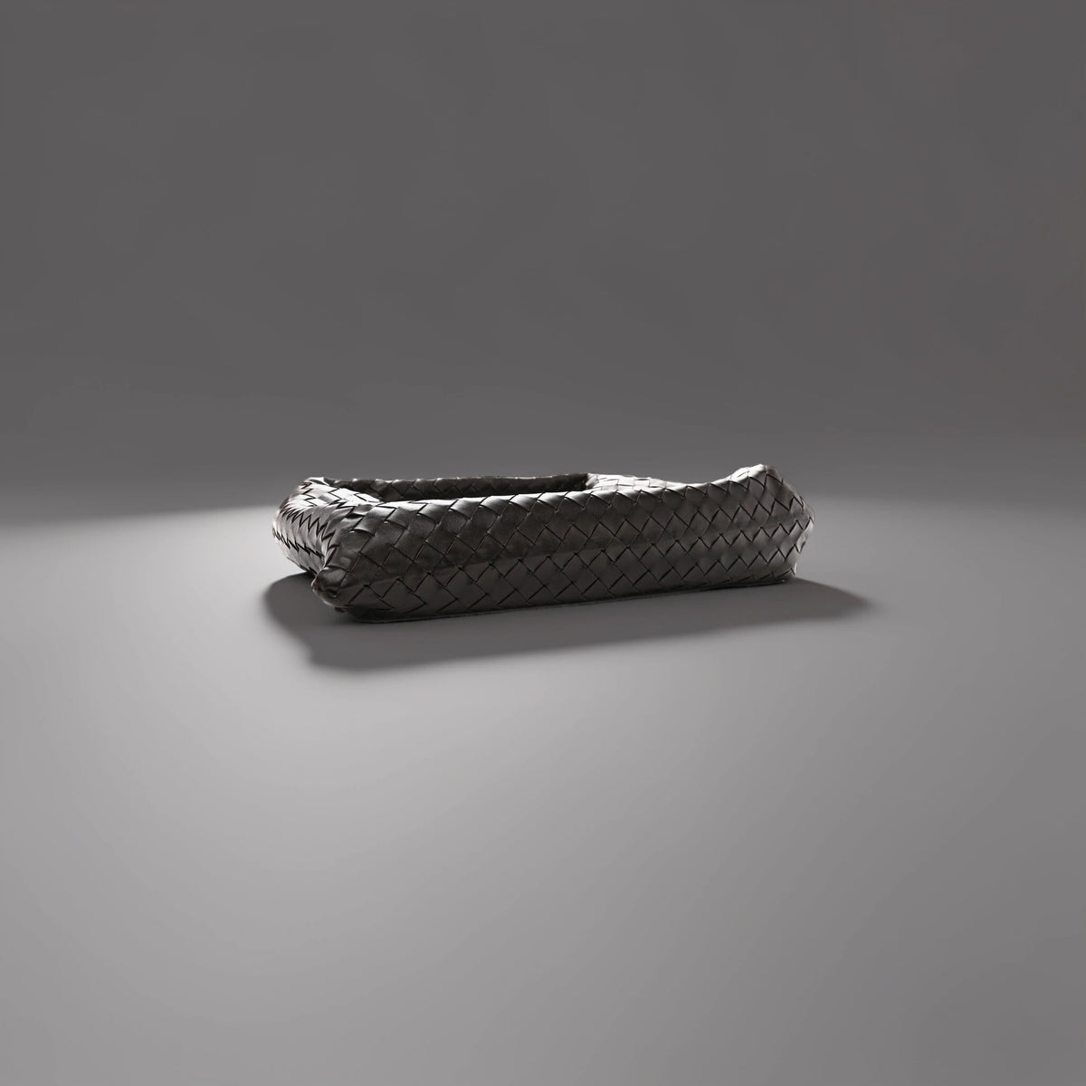Calfskin Intrecciato Small Hop Fondant
