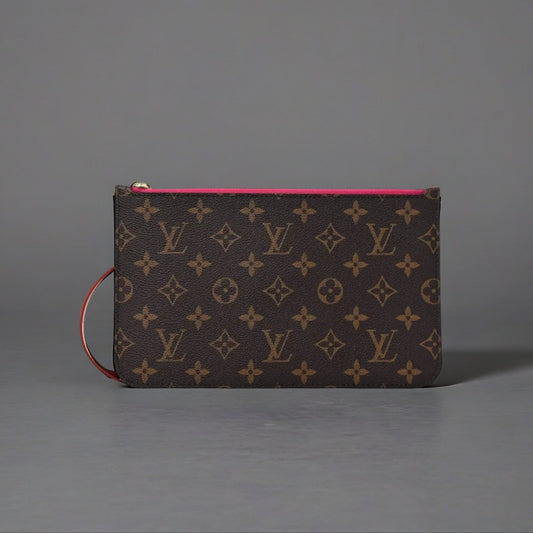 Monogram Neverfull MM GM Pochette Pivoine