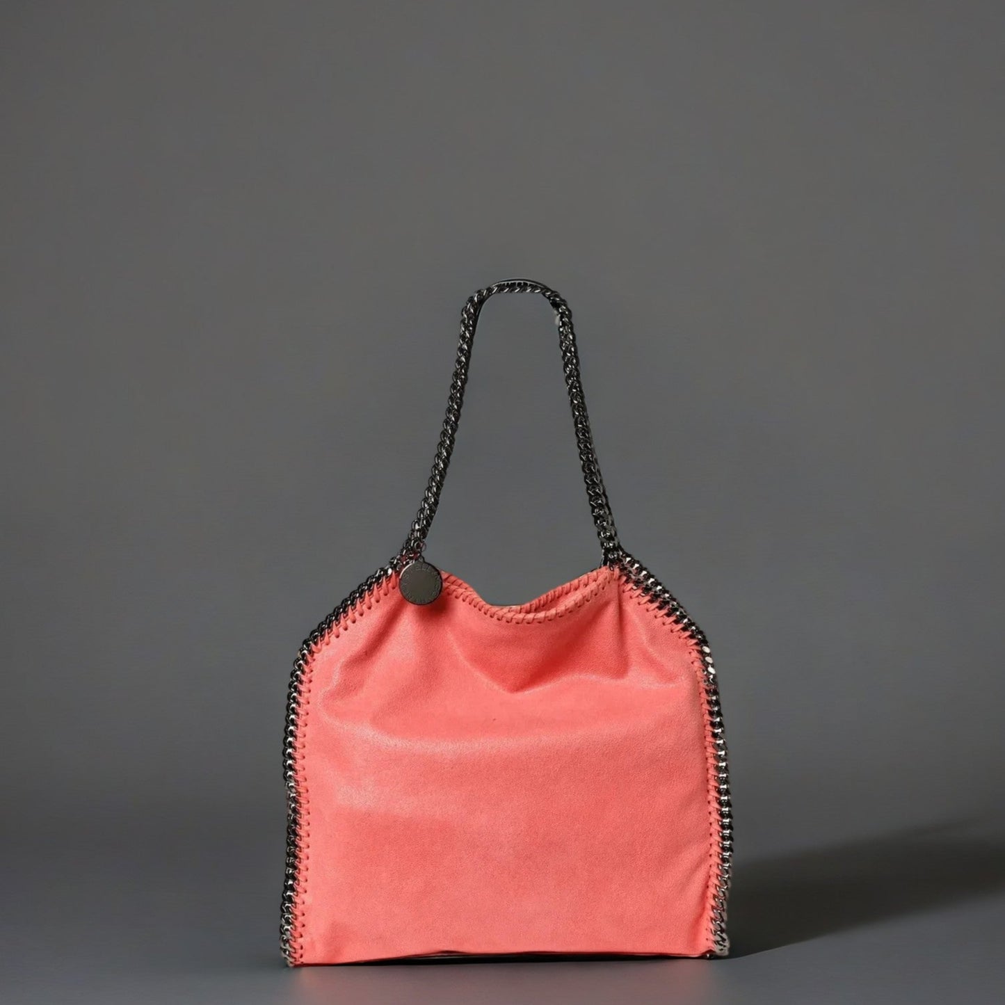 Shaggy Deer Small Falabella Tote Pink