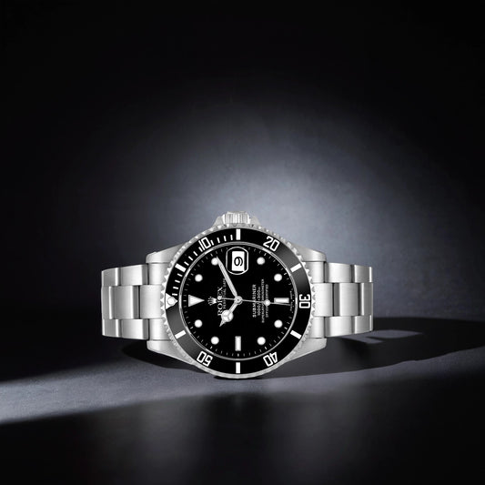 Rolex Submariner Date Black Dial Steel Mens Watch